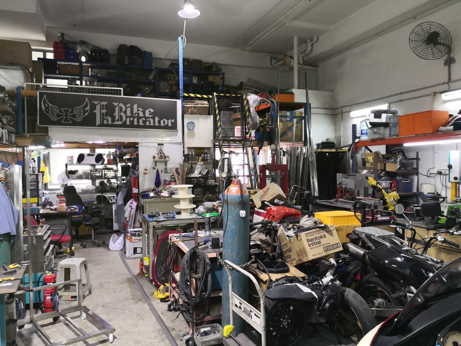 Inside the Bike Fabricator workshop in Tampines